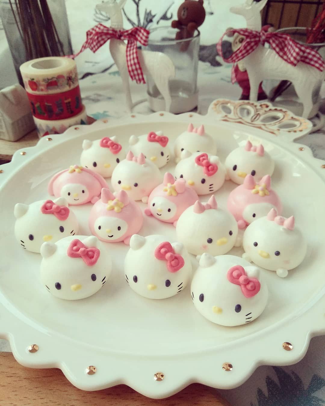 马琳糖教程 Meringue Cookies